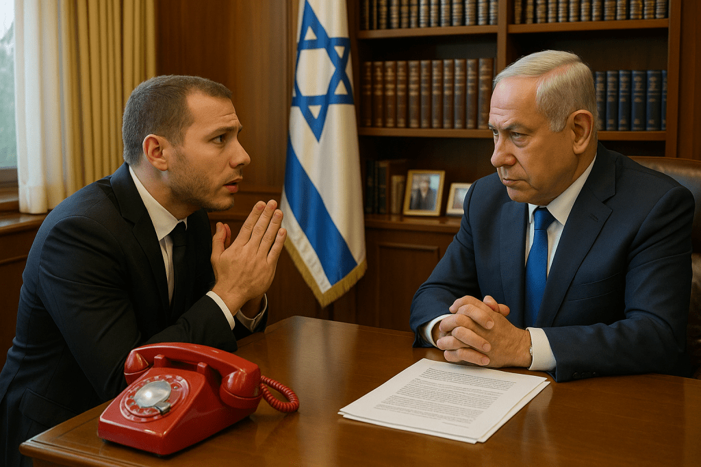 בנימין ואבנר נתניהו